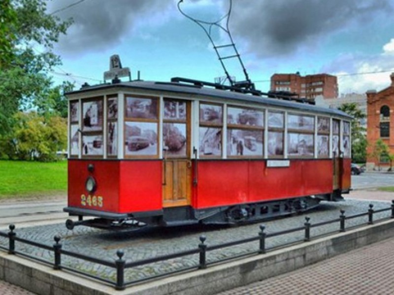 Памятник блокадному трамваю